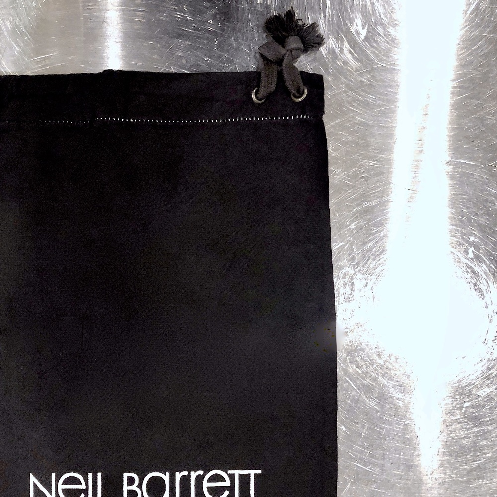 Neil Barrett New Drawstring Dust Bag Shoes Dustbag - Picture 2 of 4